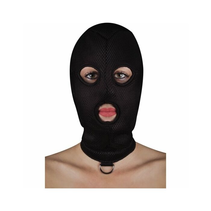 Extreme mesh balaclave with d-ring