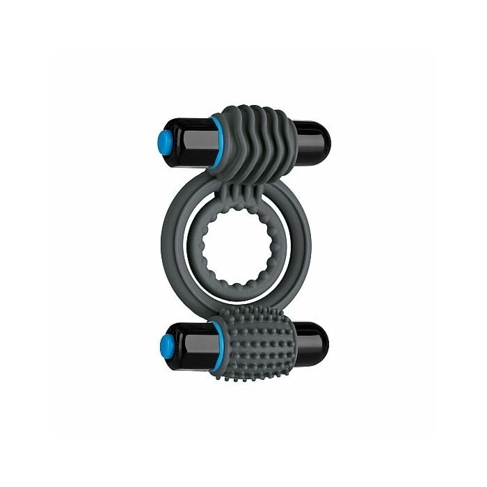 Optimale vibrating double c-ring slate black