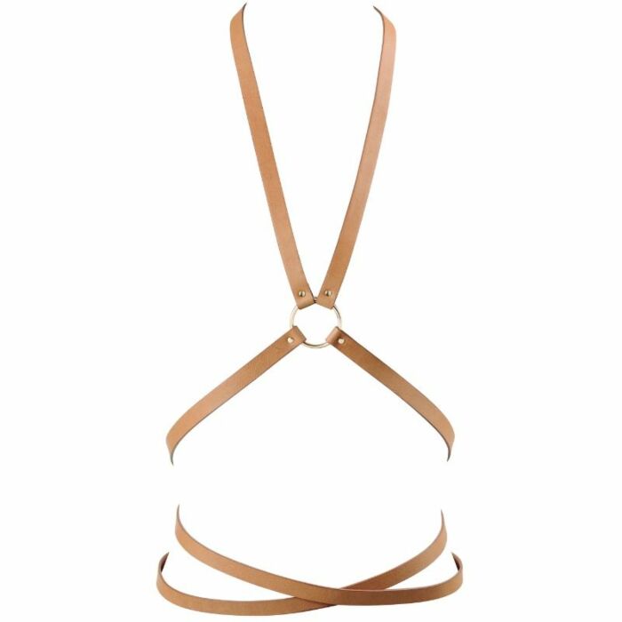 Bijoux indiscrets maze multi-way harness brown