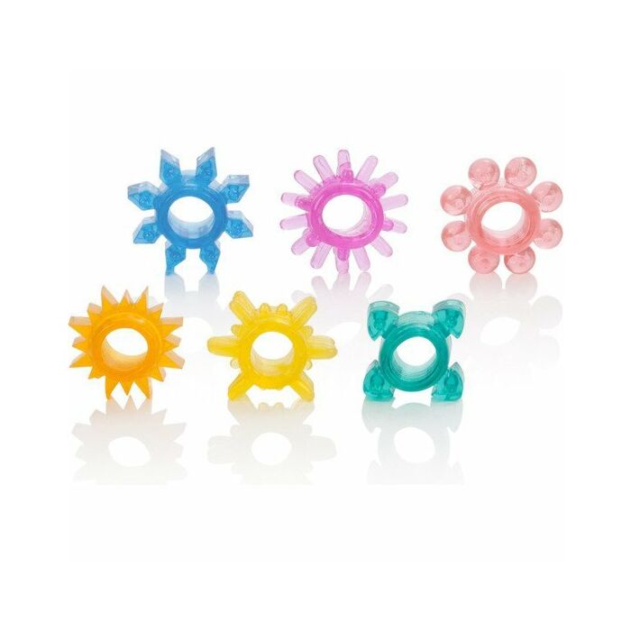 Senso rings 6 pak assorti