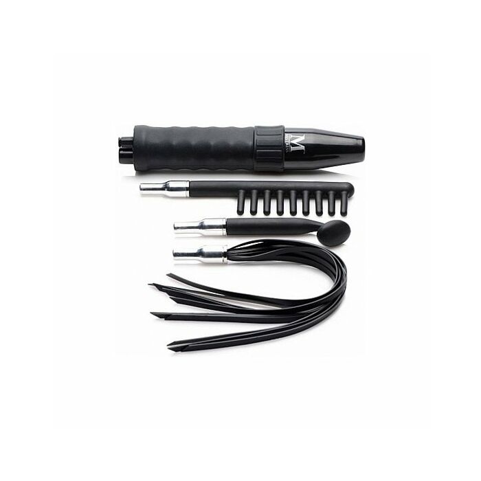 Is e-stim wand w 3 silicone attachments