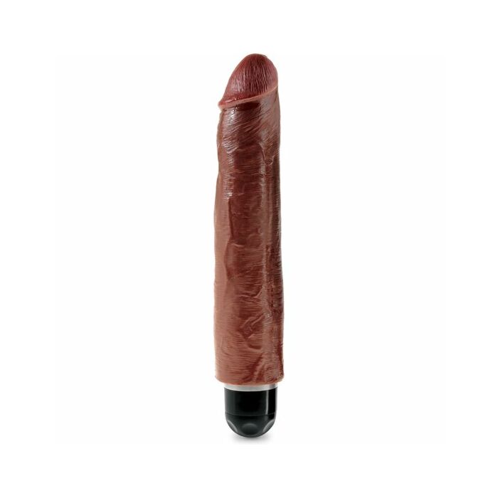 King Stiffy 25cm Brown Vibrator