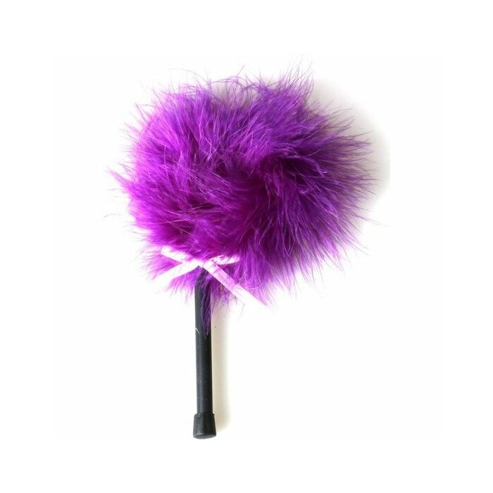 Secretplay pink purple marabou duster