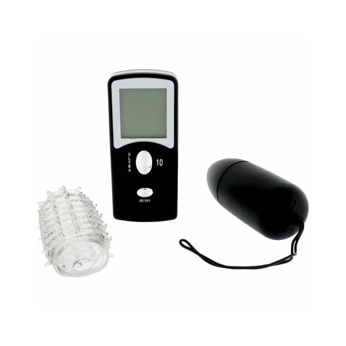 Bullet vibe with sleeve black