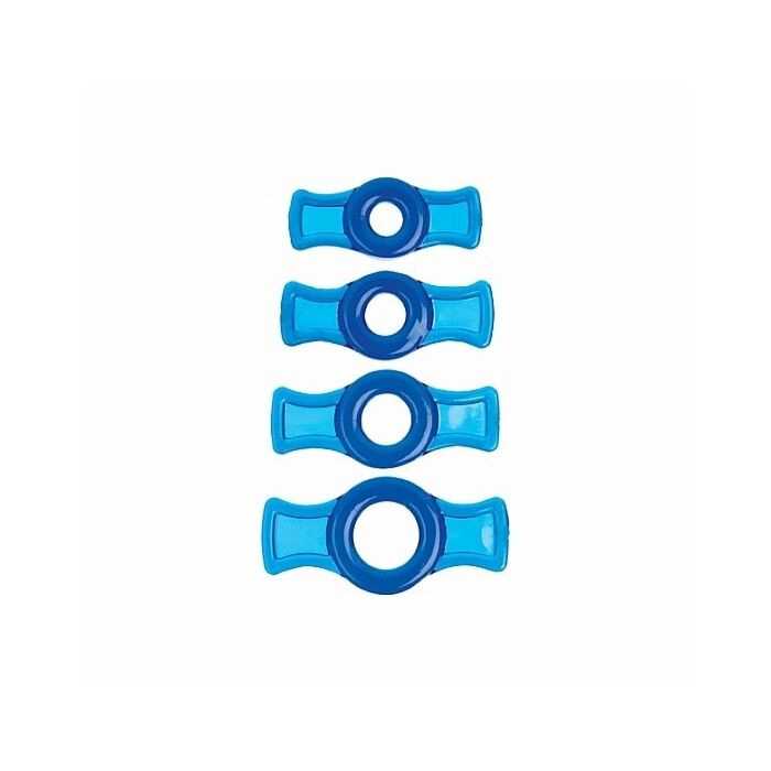 Titanmen cockring set blue