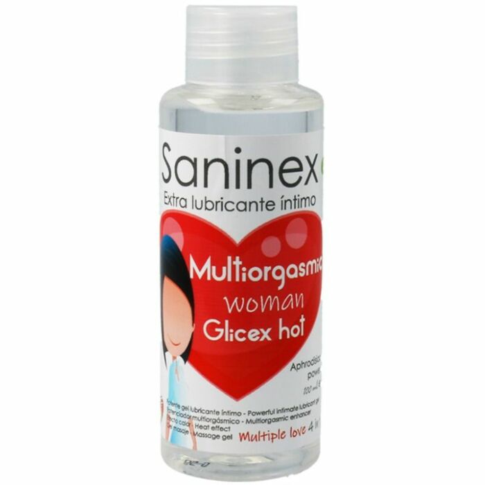 Saninex multiorgasmic woman glicex hot 4 in 1 100 ml