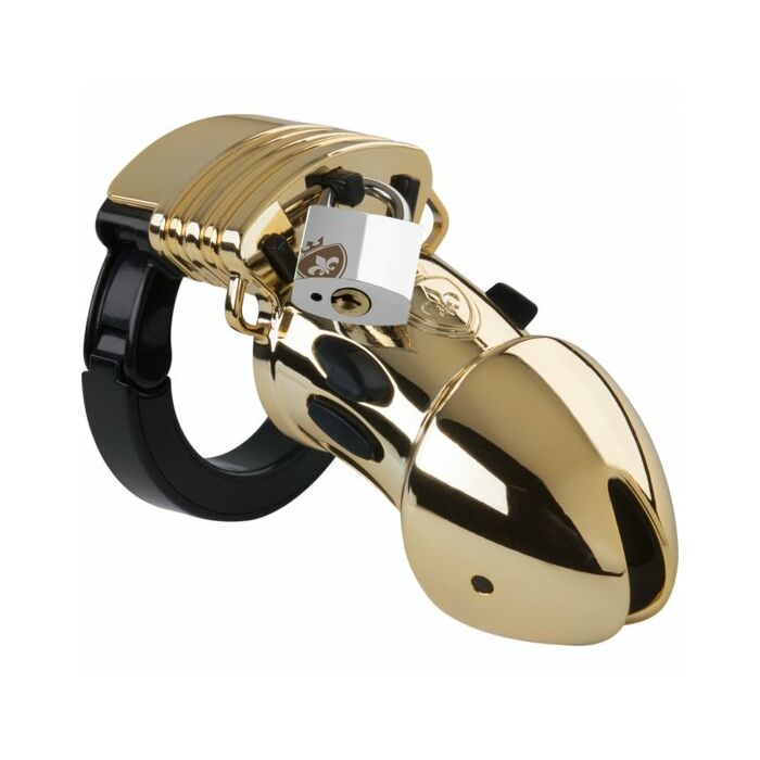 Pubic enemy no 1 cock cage gold