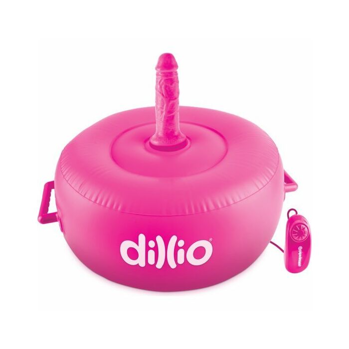 Dillio vibrating inflatable hot seat