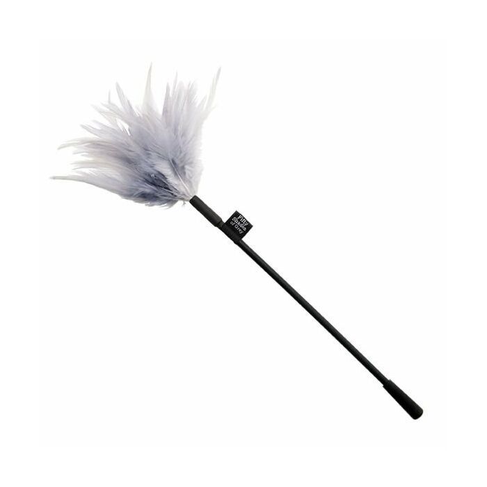 Fifty shades of grey feather tickler