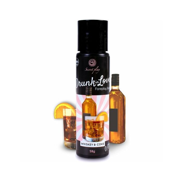 Secret play drunk in love lube whisky&coke 60 ml