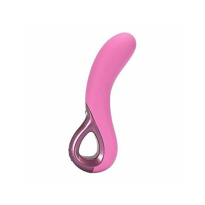 Ultrazone arctic wave 9x silicone g-spot vibe - pink