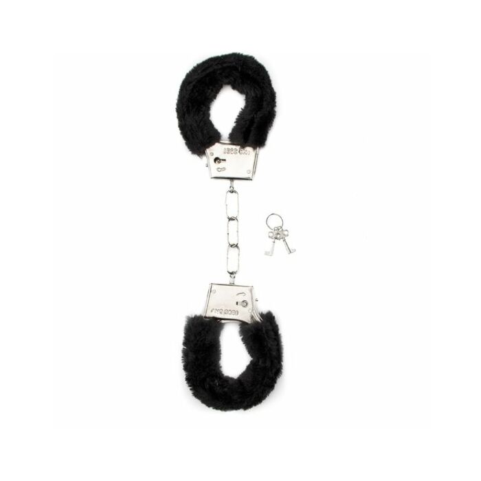 Furry handcuffs black