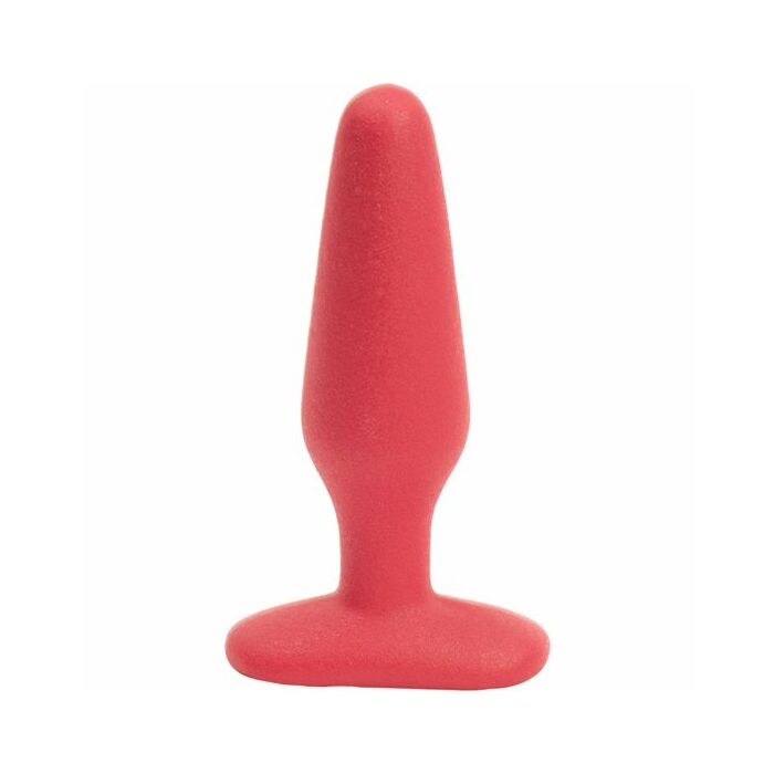 Butt plug non-skid slim m - red