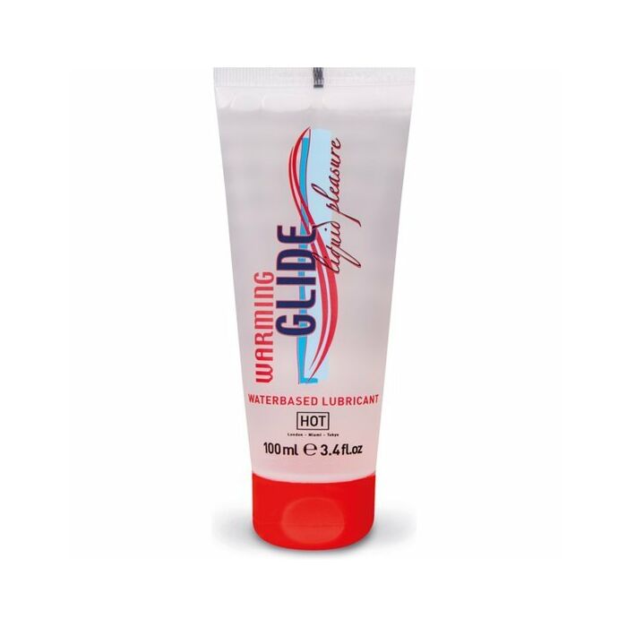 Hot warming glide liquid pleasure