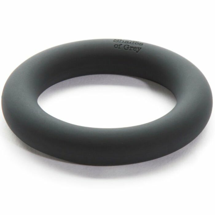 Fifty shades of grey silicone cock ring