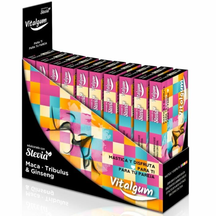 Vitalgum passion pack 12 box with 10 units
