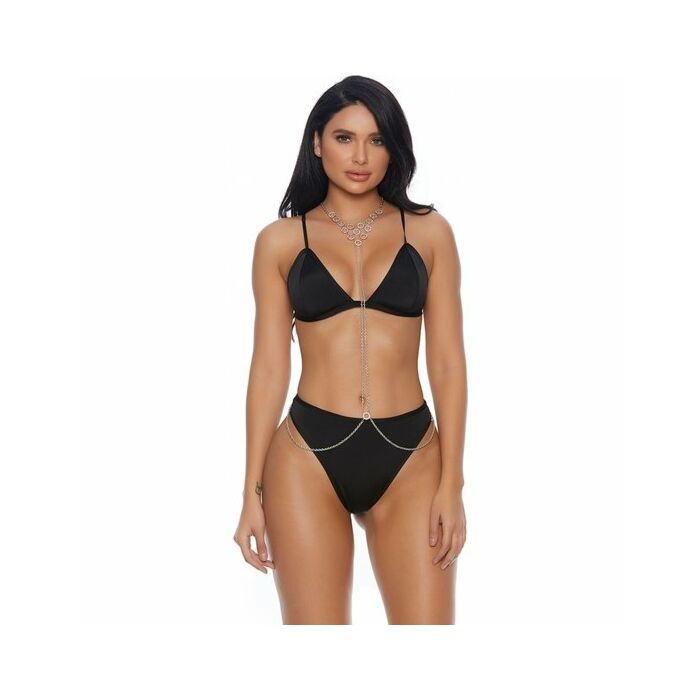 Ring me up bodychain silver