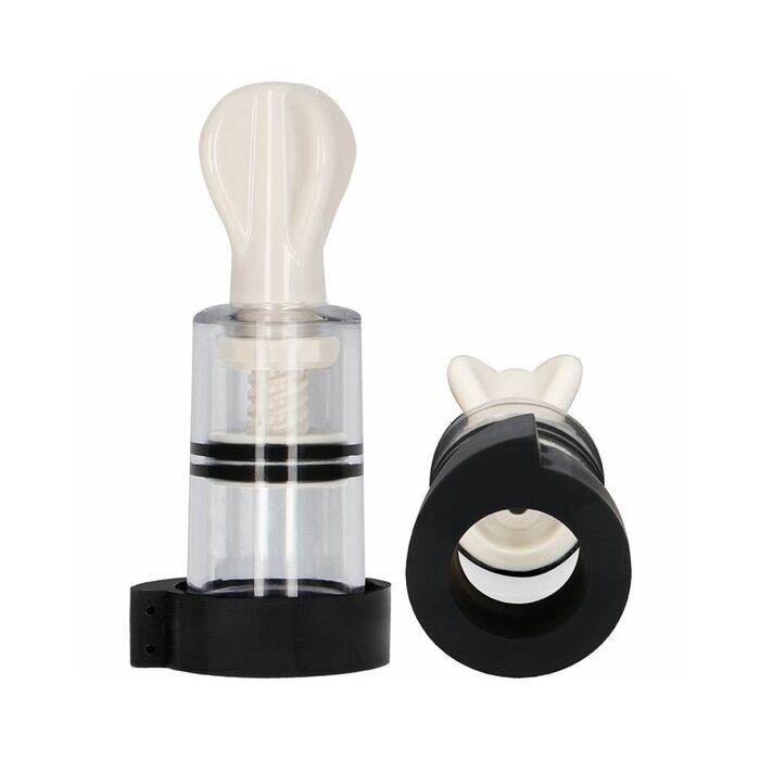 Mini magnetic nipple pincher 1 piece brushed steel