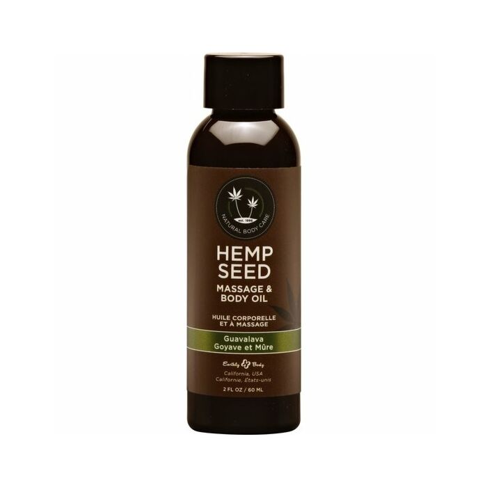 Earthly body guavalva massage oil - 60ml