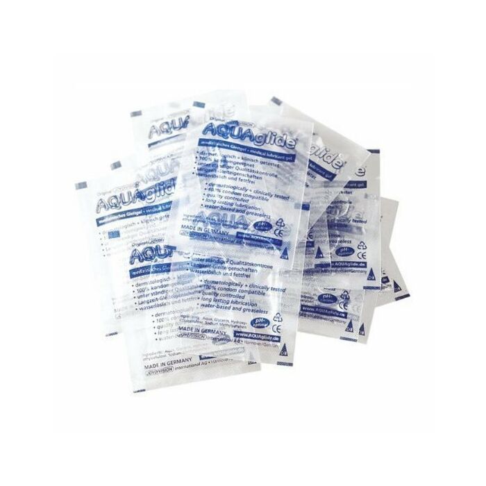 Aquaglide lubricant monodosis (caja 500 sobres)