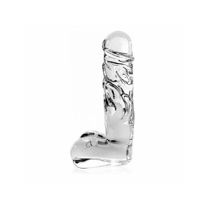 Icicles number 40 hand blown glass massager