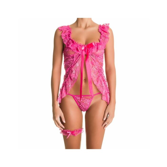 Conjunto caracas rosa