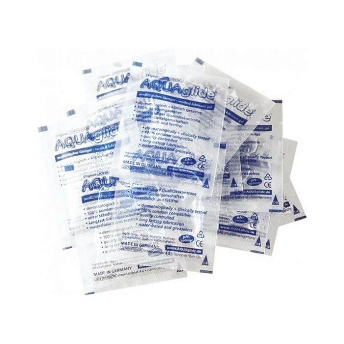 Aquaglide lubricant 50 pieces