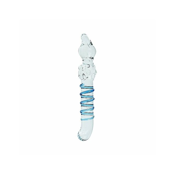 Climax glass 4-way glass dildo
