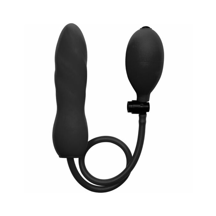 Ouch inflatable silicone twist black