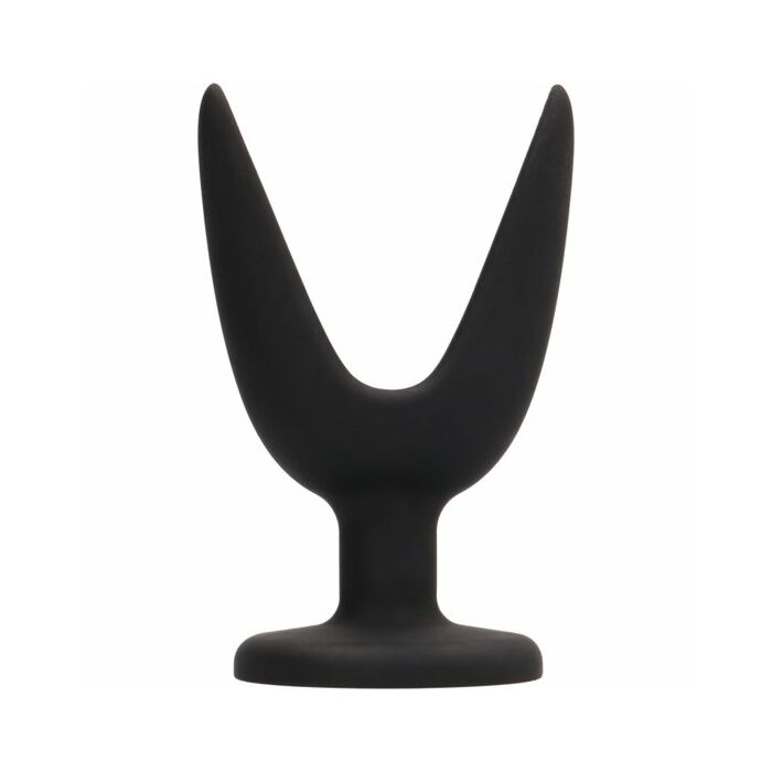 Butt plug - split 2 - 5 inch - black