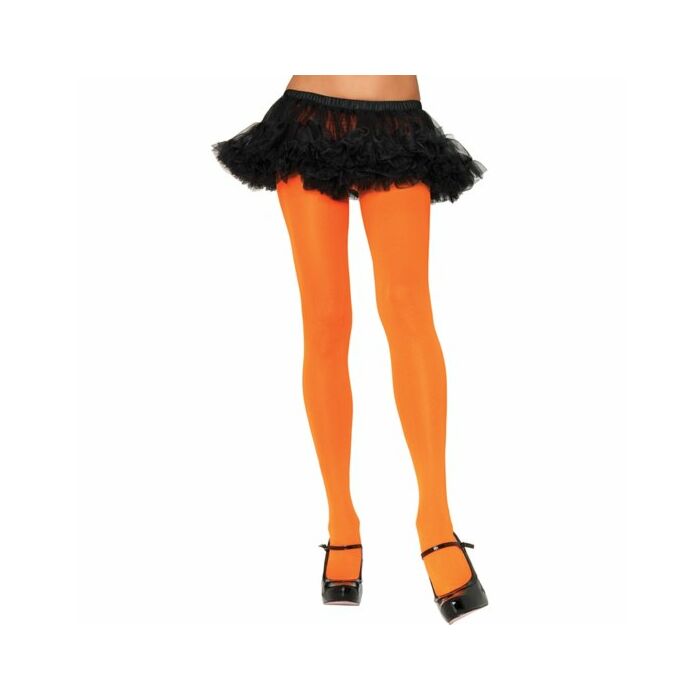 Leg avenue nylon tights orange