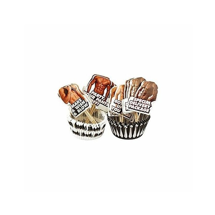 Cupcake set, hot body