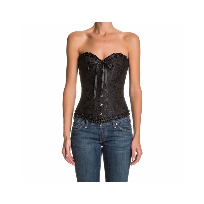 Floral Noir Corset
