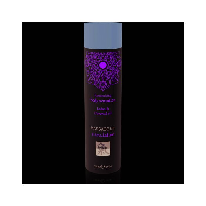 Shiatsu massage oil stimulation - lotus & coconut oil 100ml