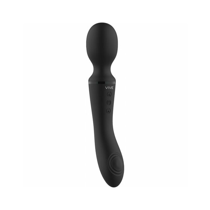 Enora - wand and vibrator - black
