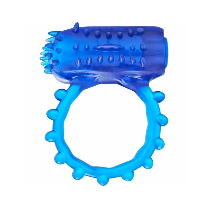 Flex ring and finger vibe blue