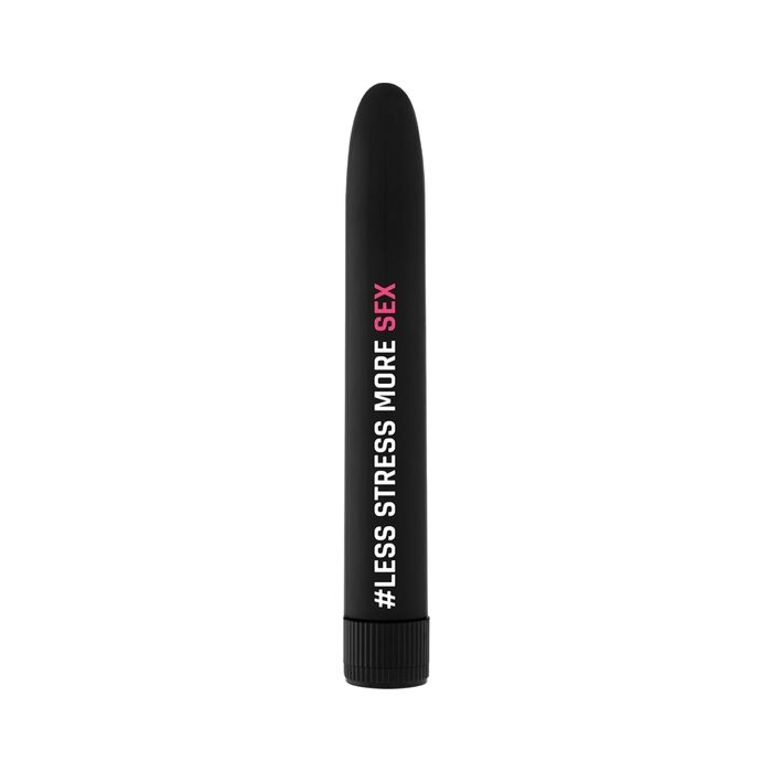 #lessstressmoresex - black vibrator