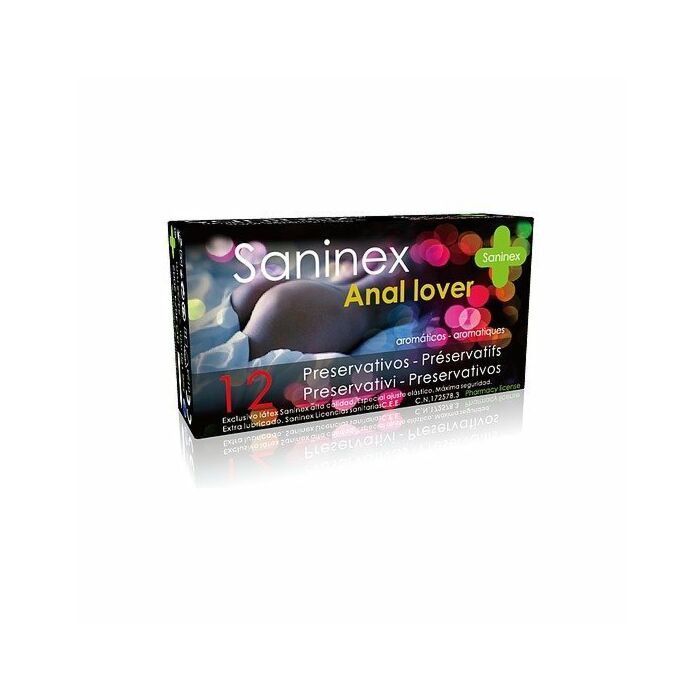 Saninex condoms anal lover 12 units