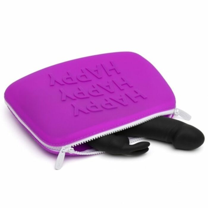 Happy rabbit storage case large purple