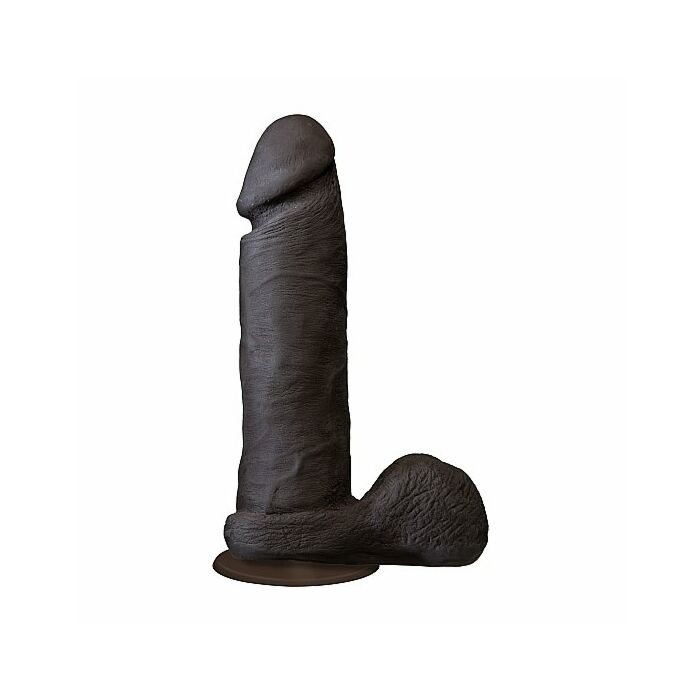 The realistic cock ur3 black 21cm