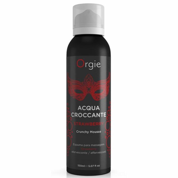 Orgie effervescent moisturizing foam strawberry scent 150 ml