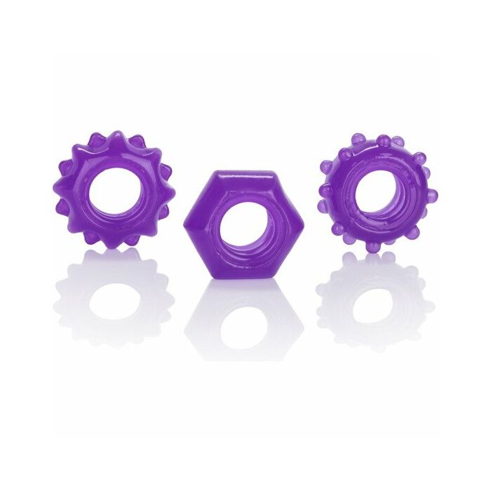 Reversible ring set purple
