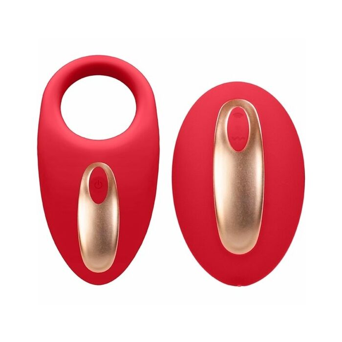 Dual vibrating toy poise red