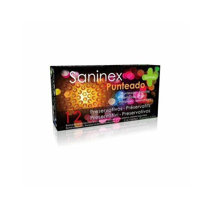 Saninex condoms dotted 12 units