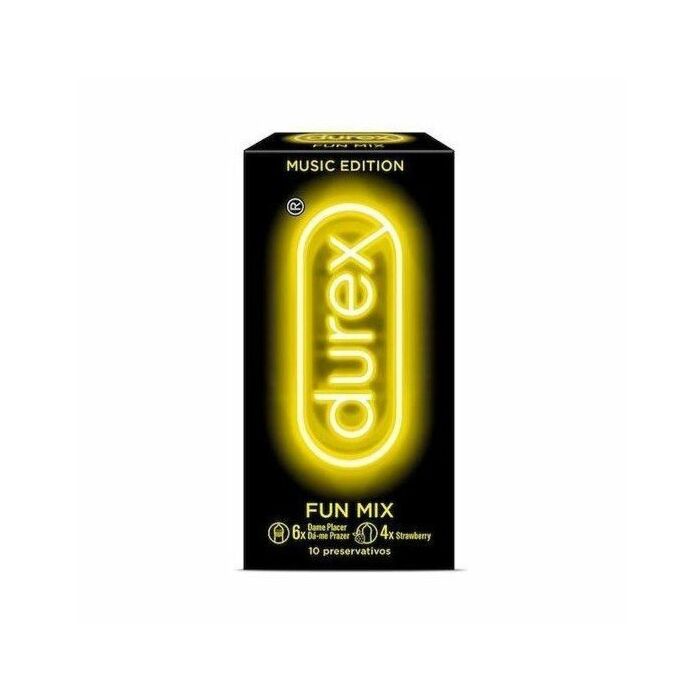 Durex music edition fun mix 10uds