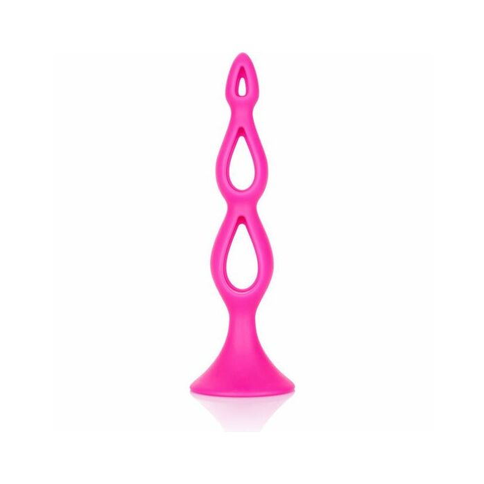 Silicone triple probe - pink
