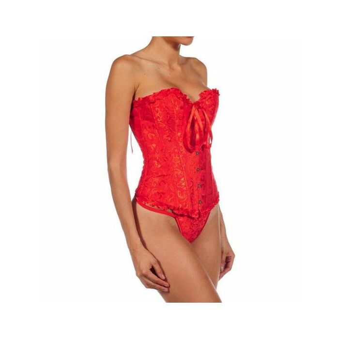 Intimax corset atenea rojo