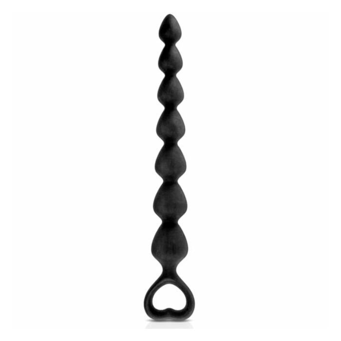 Glamy back love black silicone 26.9 cm