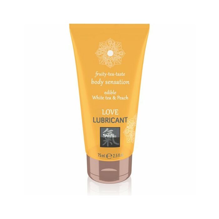 Love lubricant edible white tea & peach 75ml