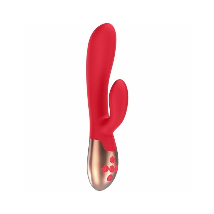 Heating g-spot vibrator - exquisite - red